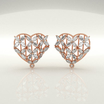Julen Moissanite Diamond 925 Silver Earring