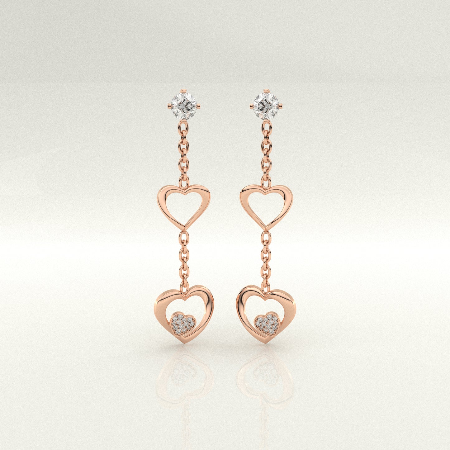 Moor Moissanite Diamond 925 Silver Earring