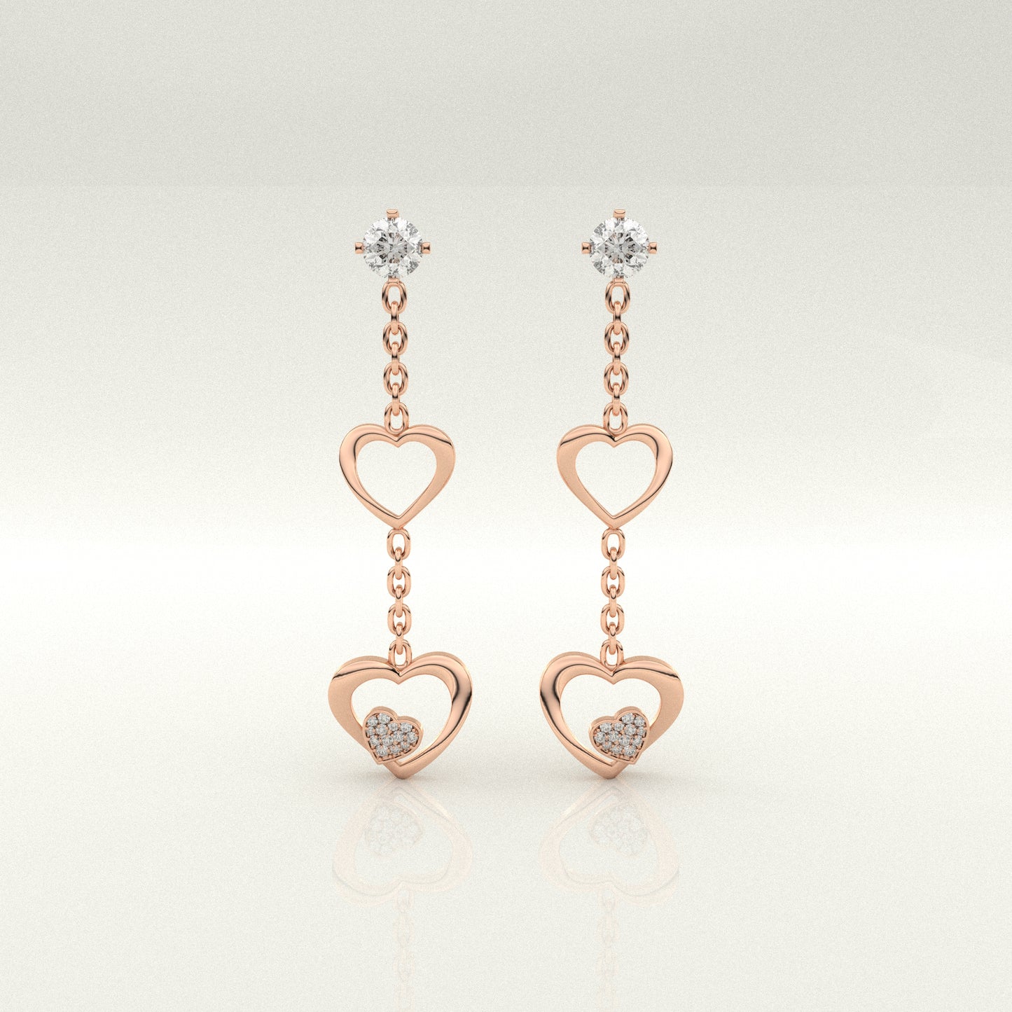 Moor Moissanite Diamond 925 Silver Earring