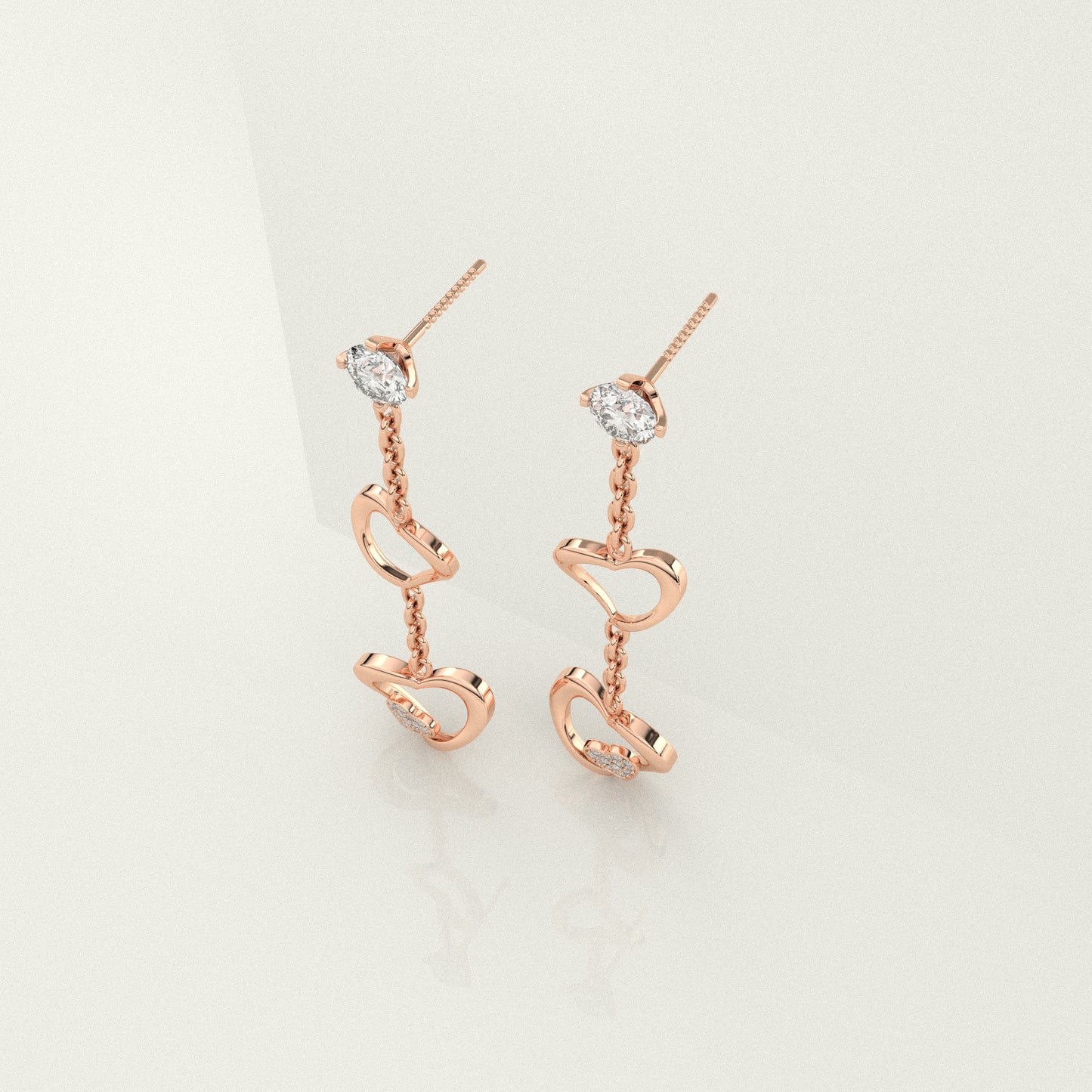 Moor Moissanite Diamond 925 Silver Earring