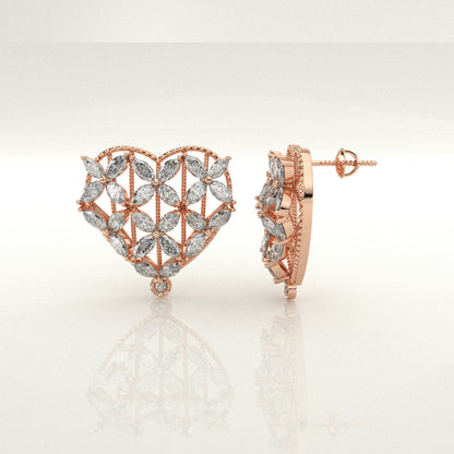 Julen Moissanite Diamond 925 Silver Earring
