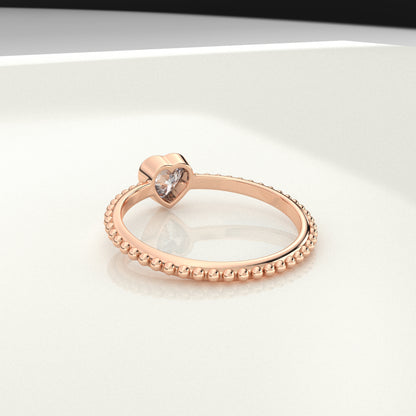 Moissanite Diamond 925 Silver Ring