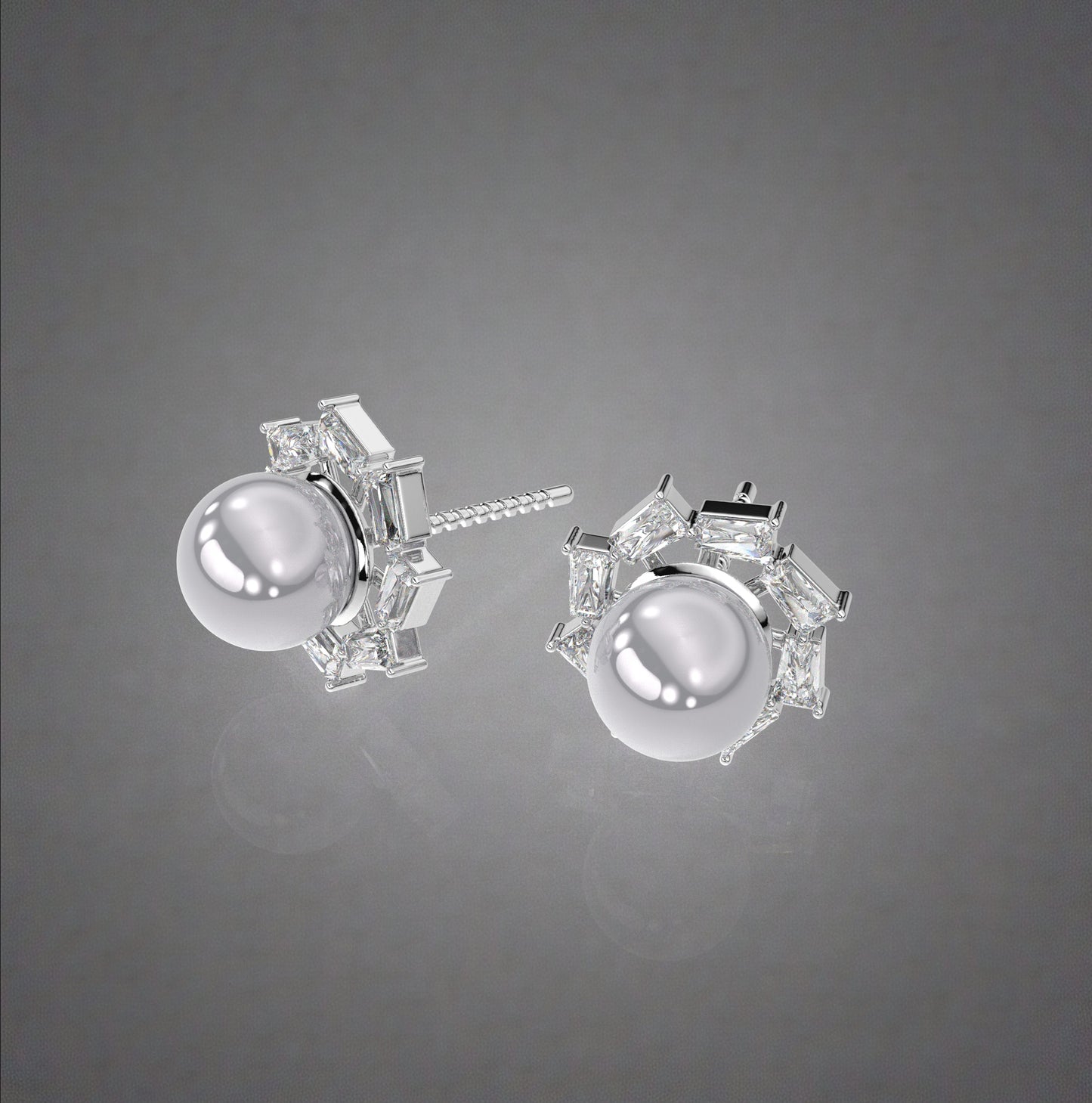 Glamor 925 Silver Earring