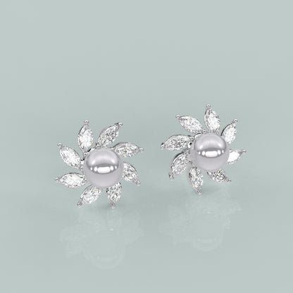 Jargis Moissanite Diamond 925 Silver Earring