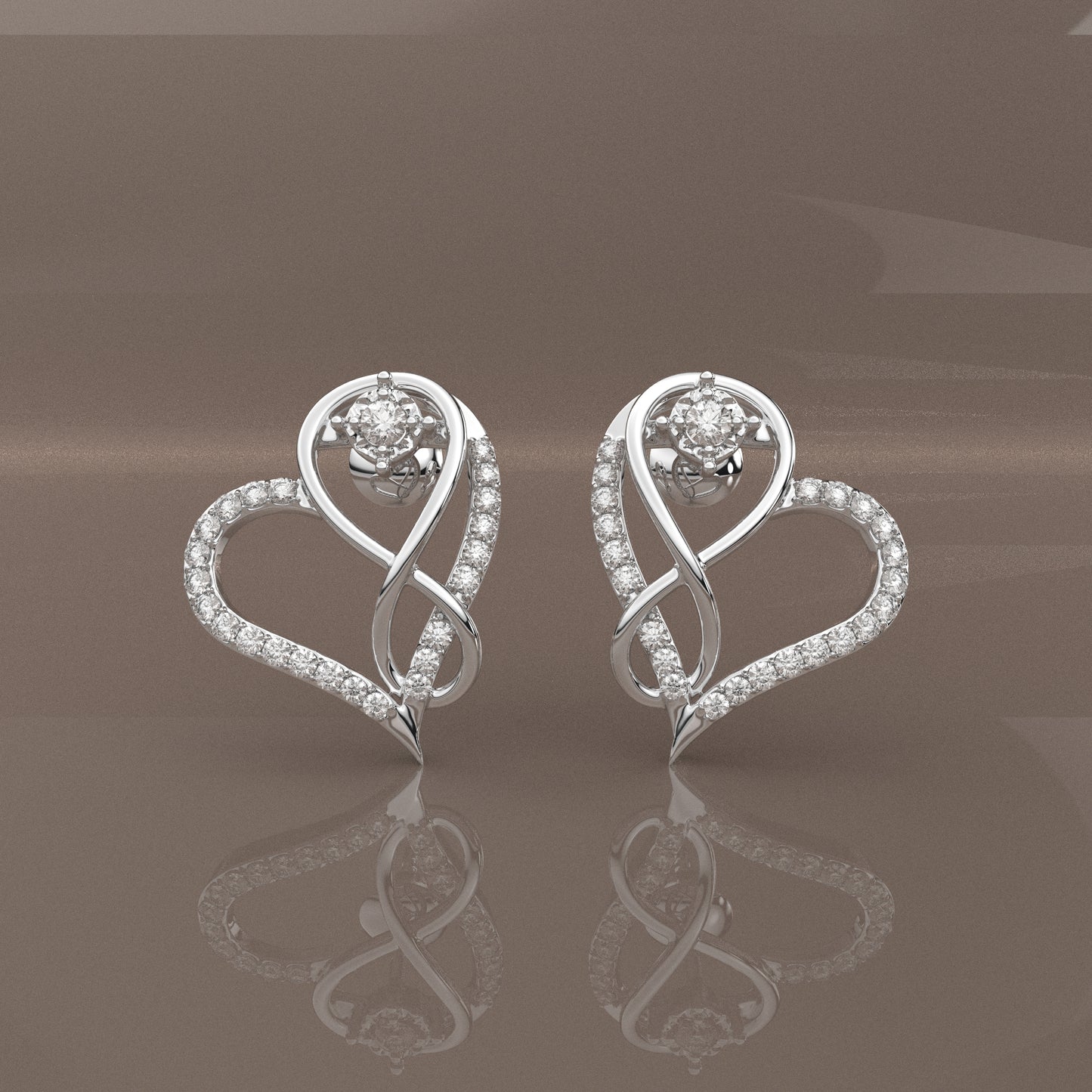 Zuri Moissanite Diamond 925 Silver Earring