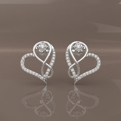 Zuri Moissanite Diamond 925 Silver Earring