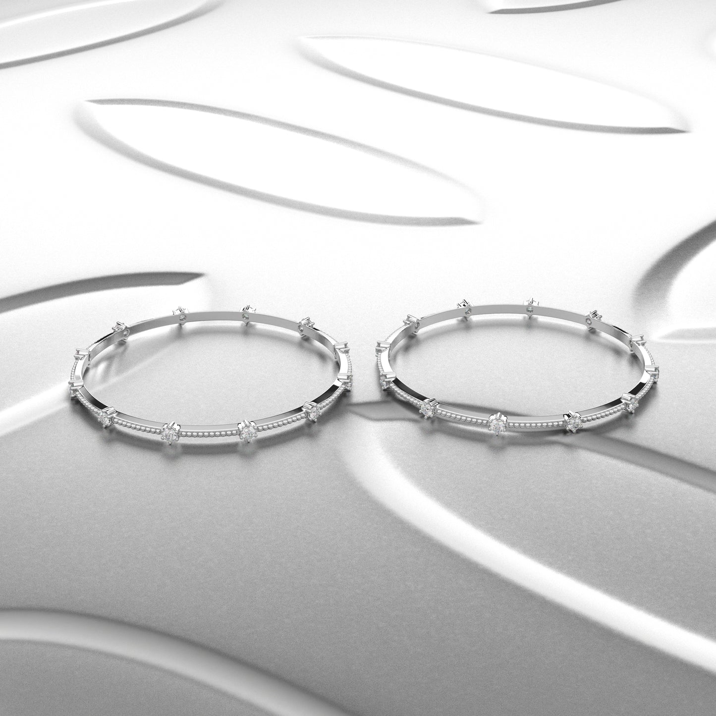 Chaming Bangle 925 Sterling Silver