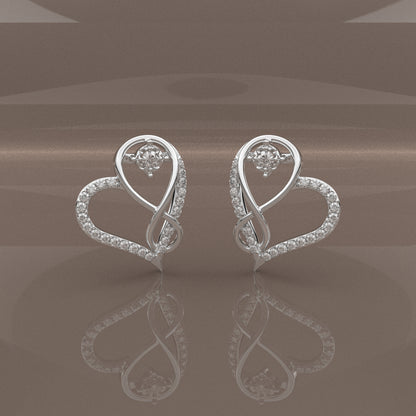 Zuri Moissanite Diamond 925 Silver Earring