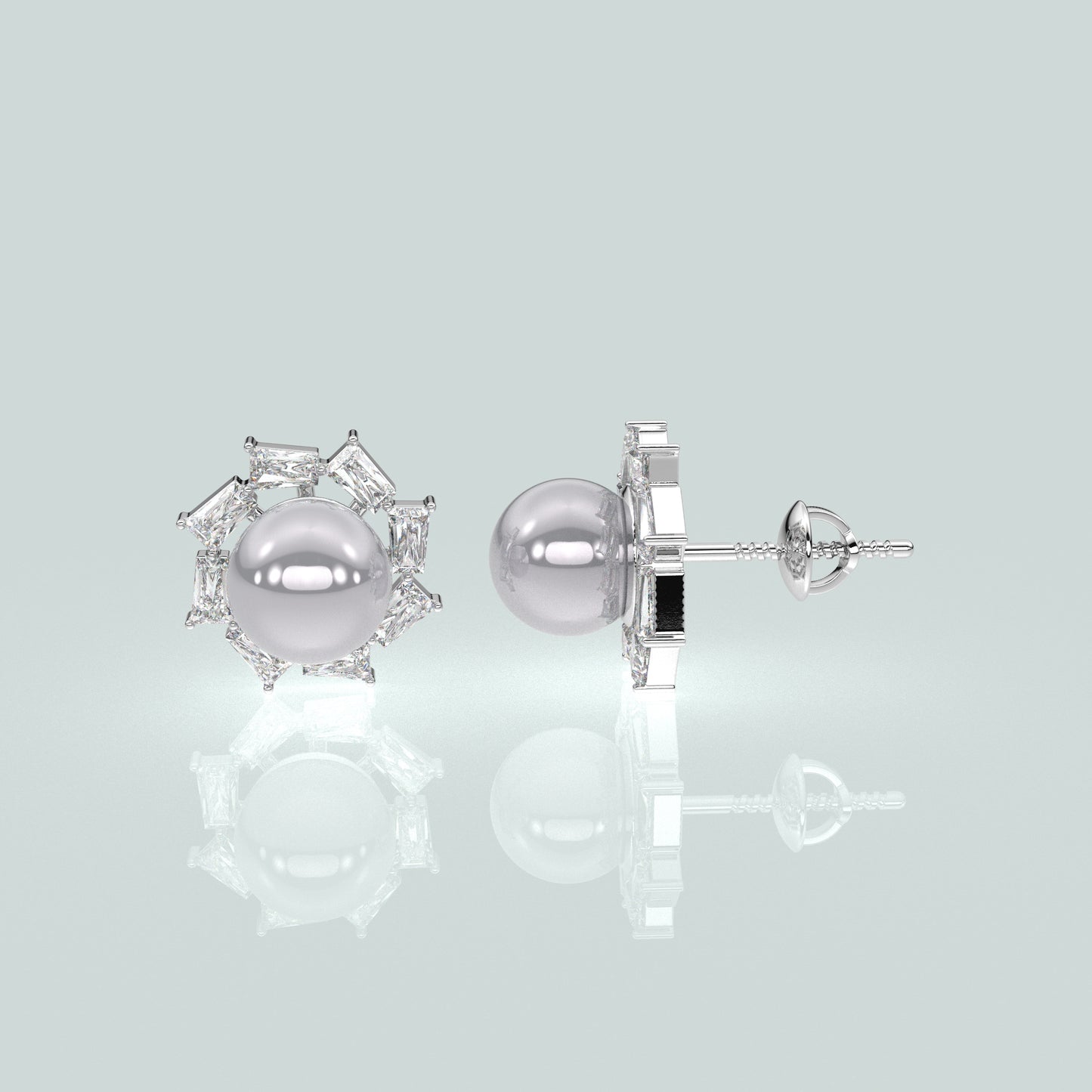 Glamor 925 Silver Earring