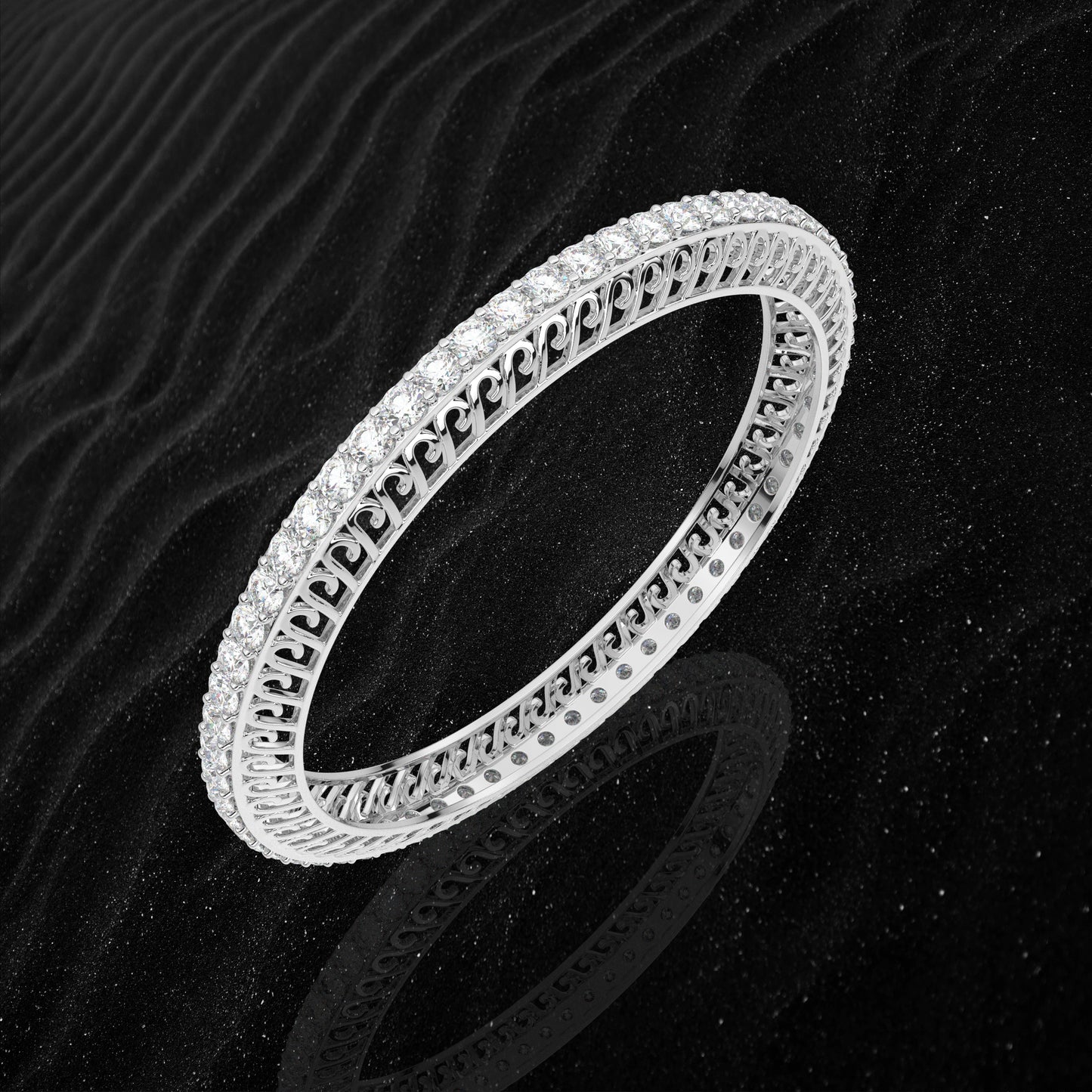 Avarta Bangle 925 Sterling Silver