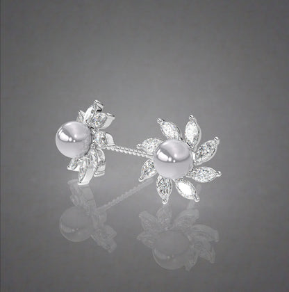 Jargis Moissanite Diamond 925 Silver Earring