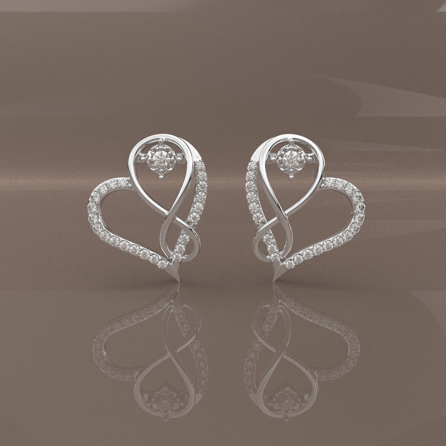 Zuri Moissanite Diamond 925 Silver Earring