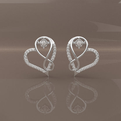 Zuri Moissanite Diamond 925 Silver Earring