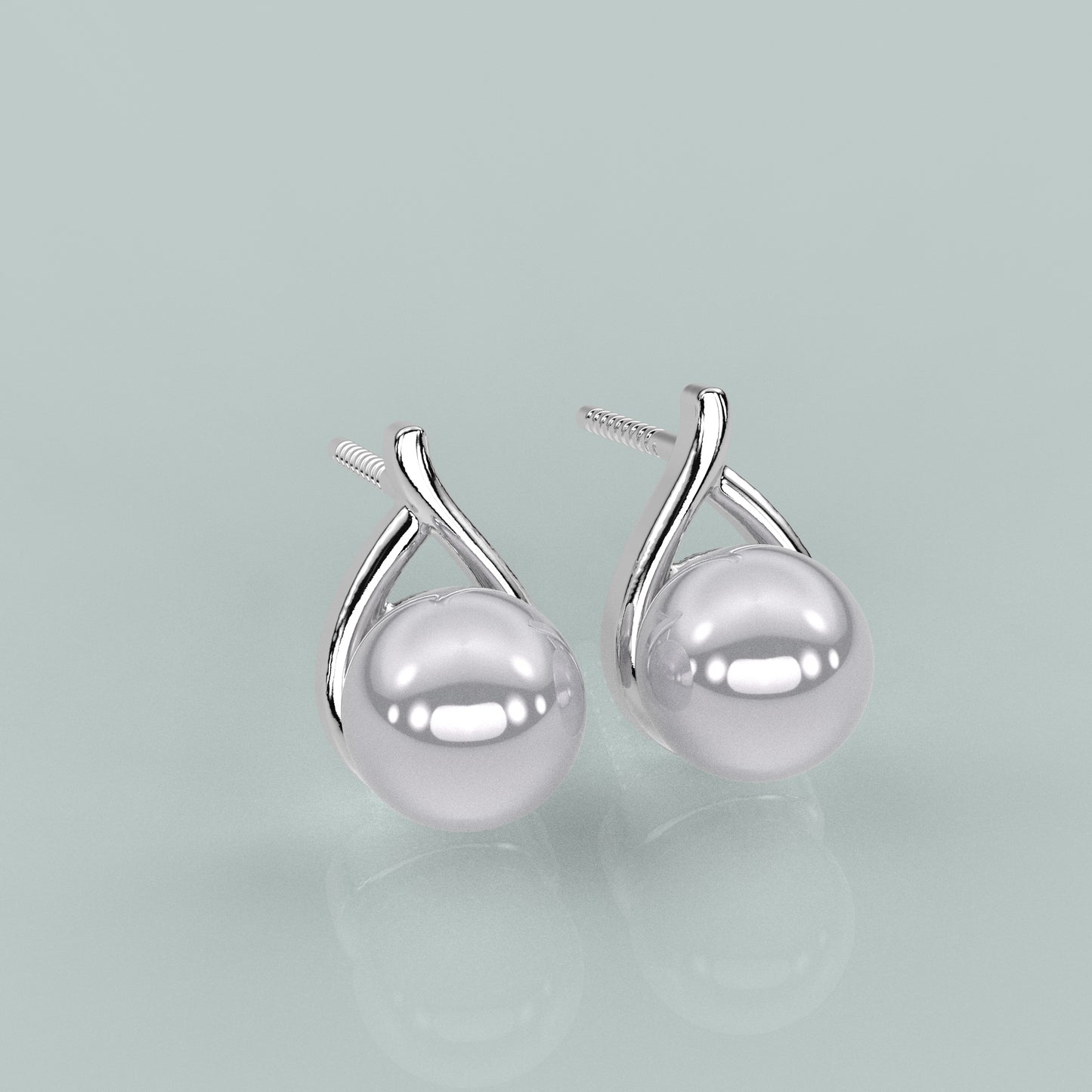 Sheel Pearl 925 Silver Earring