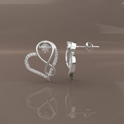 Zuri Moissanite Diamond 925 Silver Earring