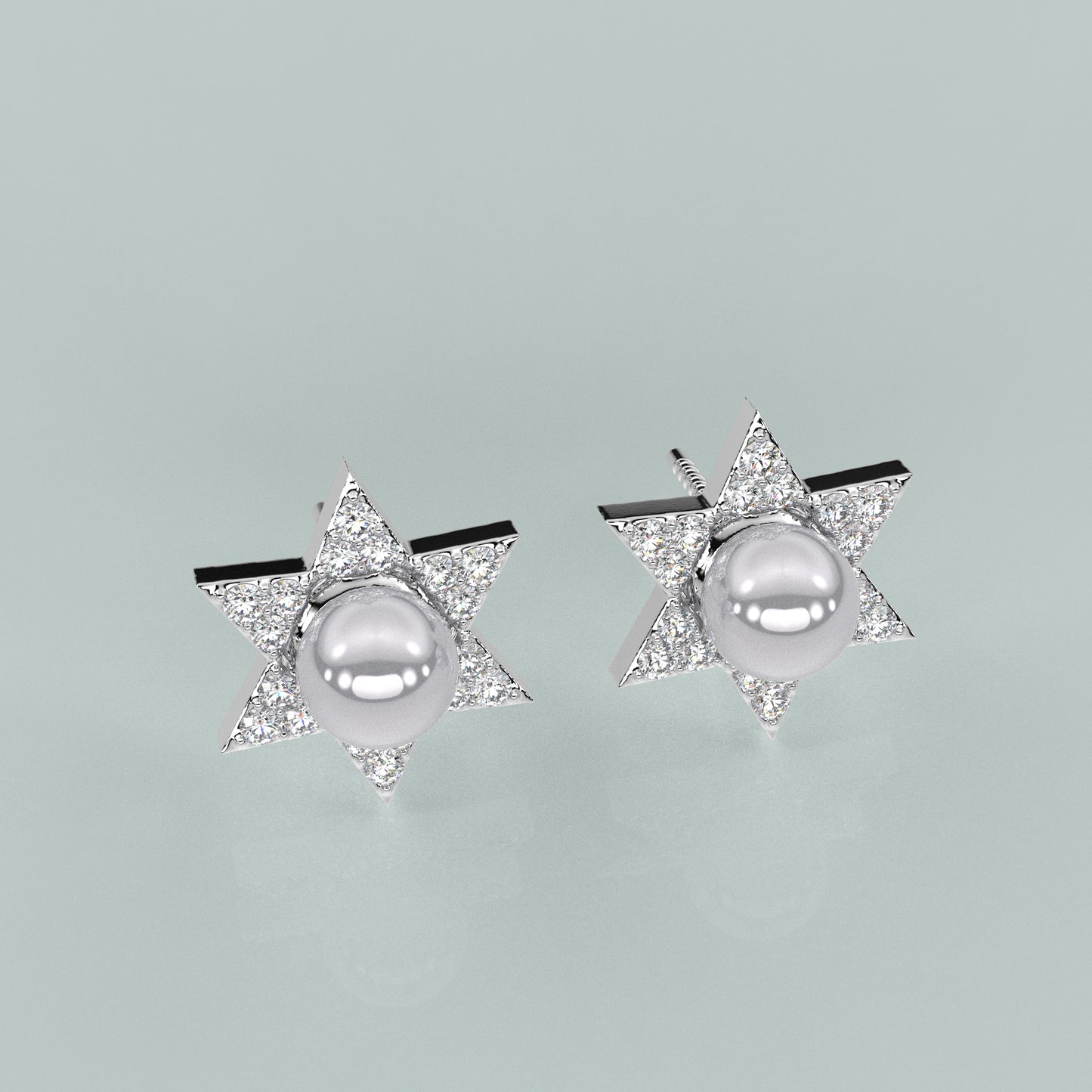 Akoya Pearl 925 Silver Earring