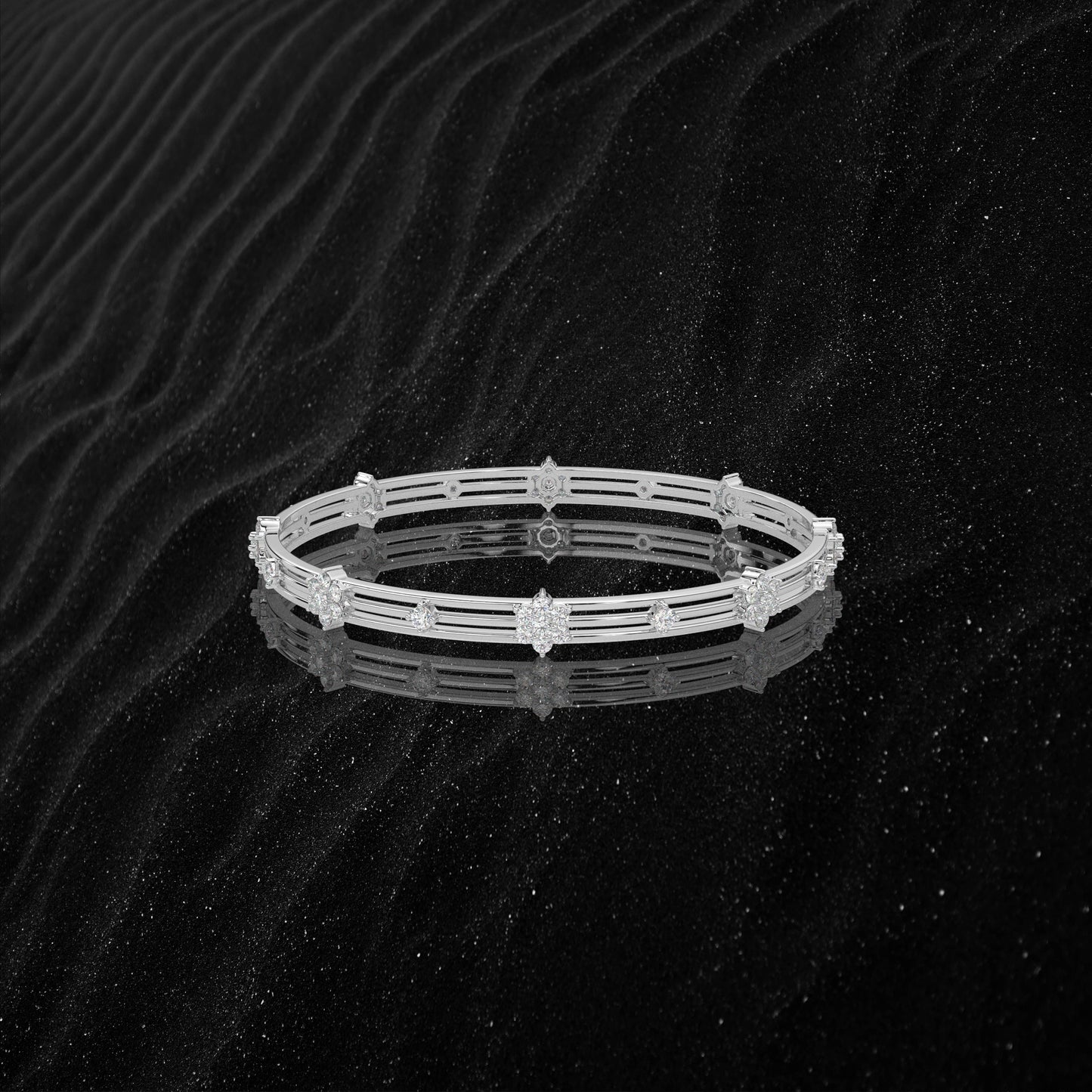 Charvitha Bangle 925 Sterling Silver