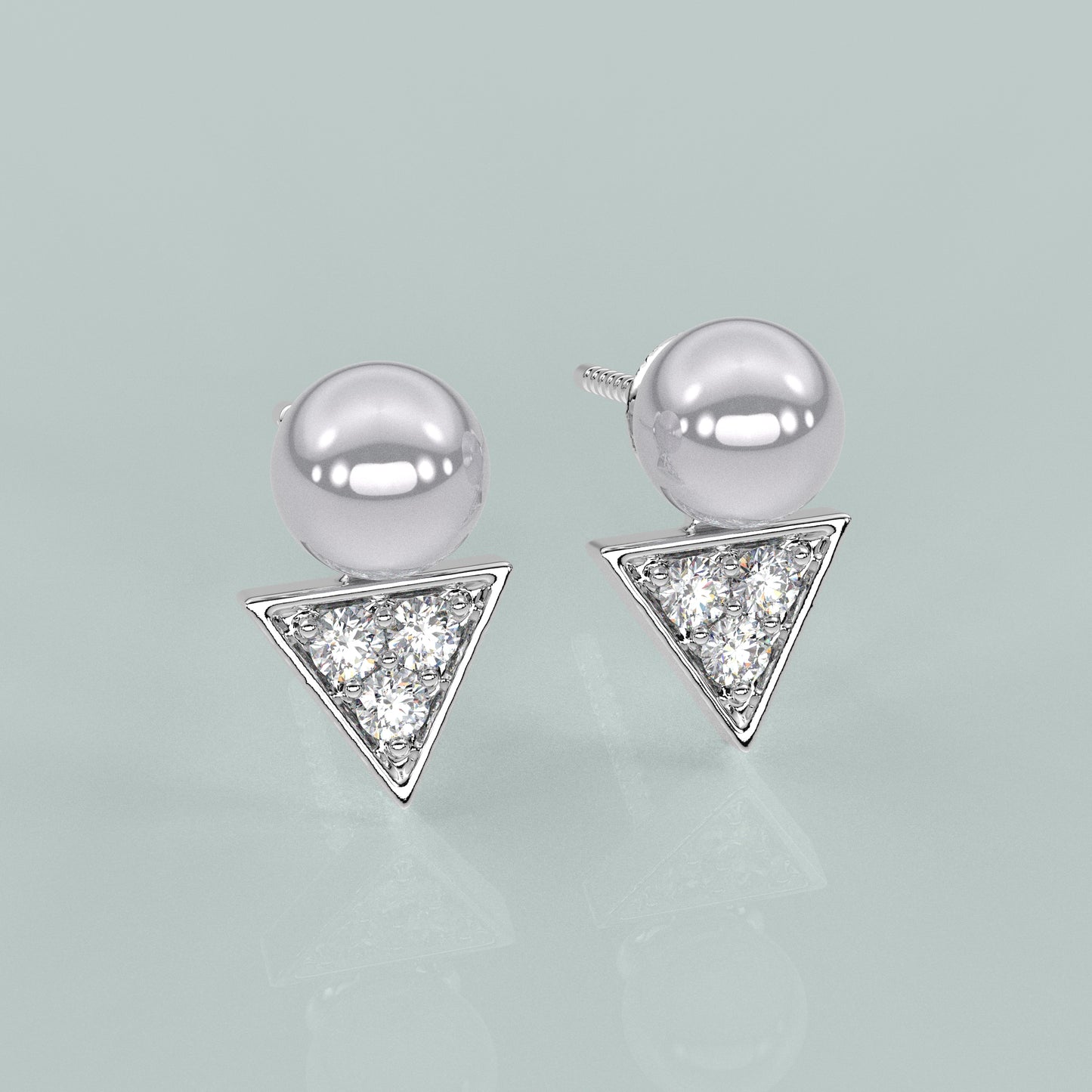 Moneekar 925 Silver Earring