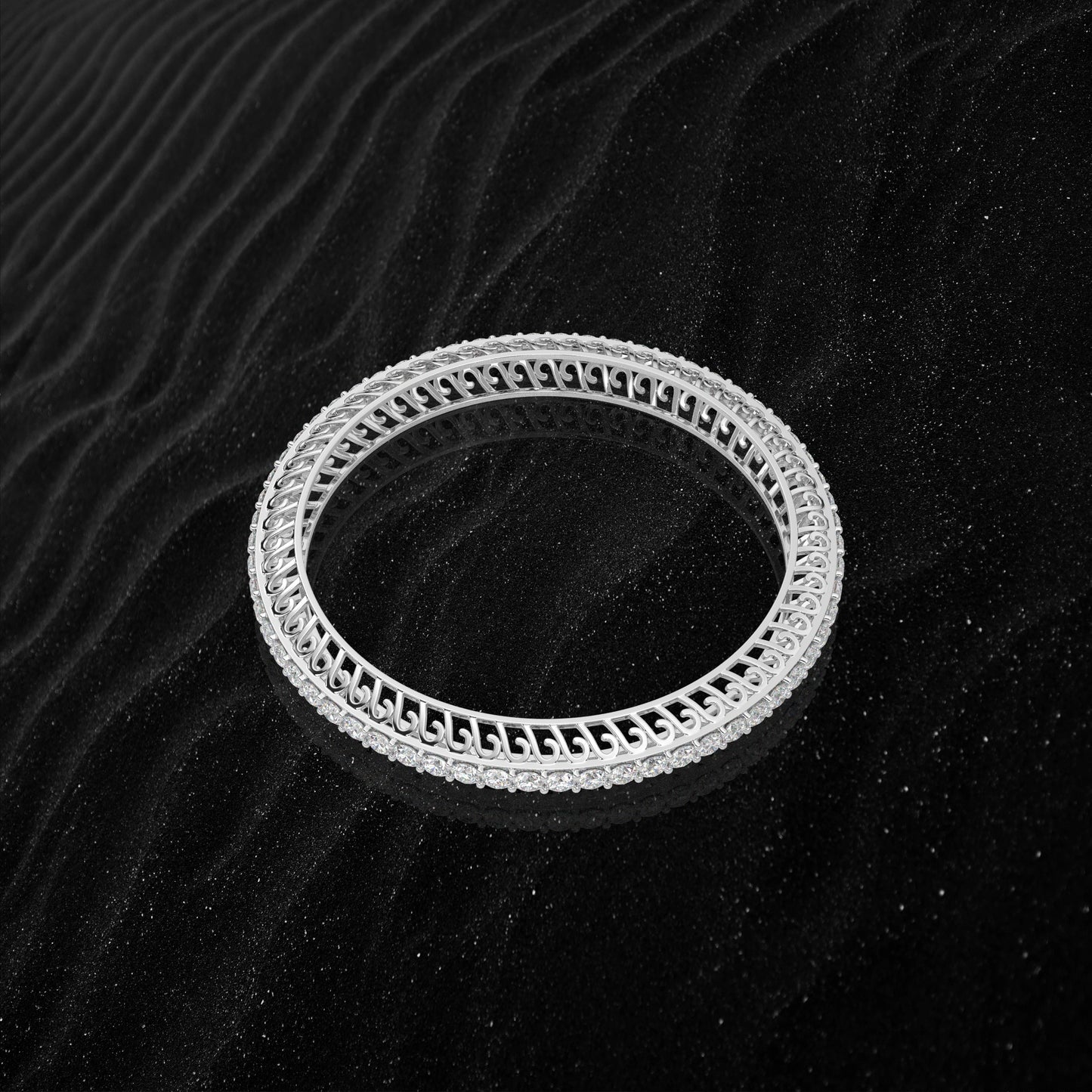 Avarta Bangle 925 Sterling Silver