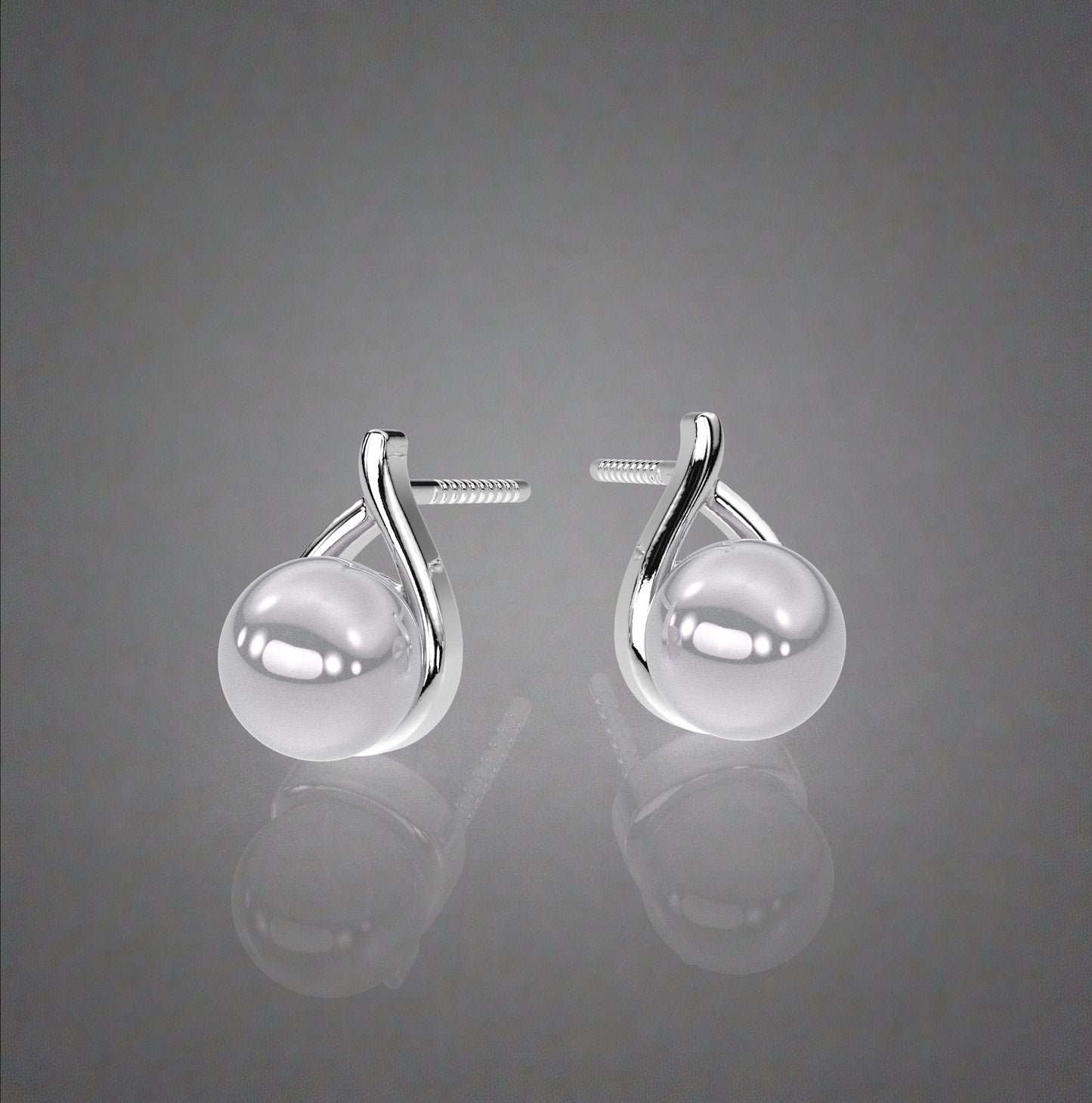 Sheel Pearl 925 Silver Earring