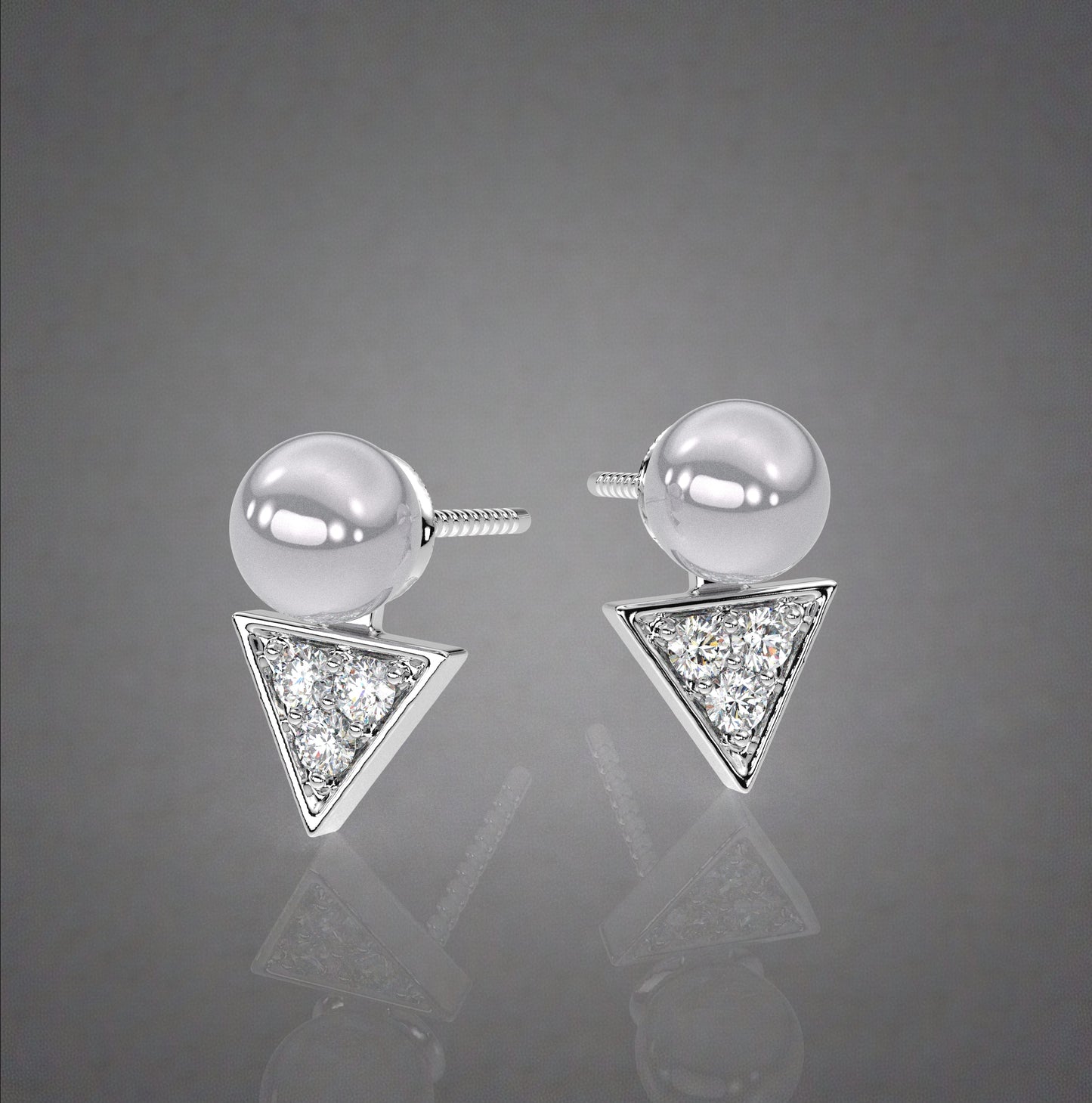 Moneekar 925 Silver Earring