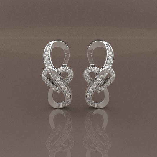 Kinabuhi Moissanite Diamond 925 Silver Earring