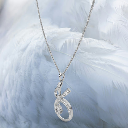 Chic Moissanite Diamond 925 Silver Necklace