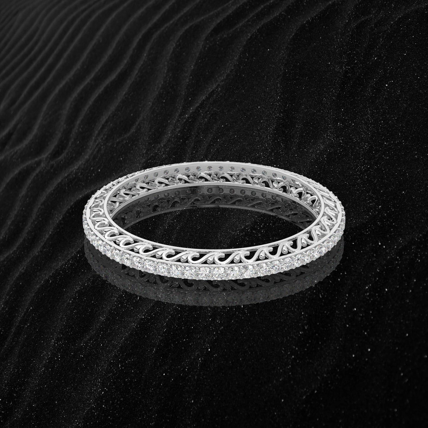 Tinsel Bangle 925 Sterling Silver