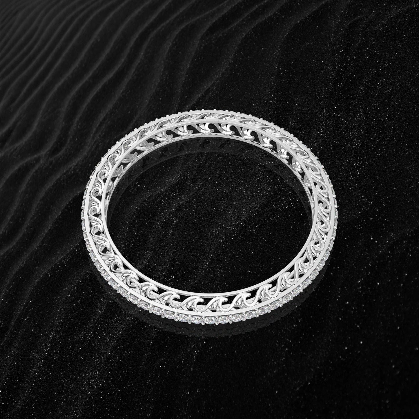 Tinsel Bangle 925 Sterling Silver