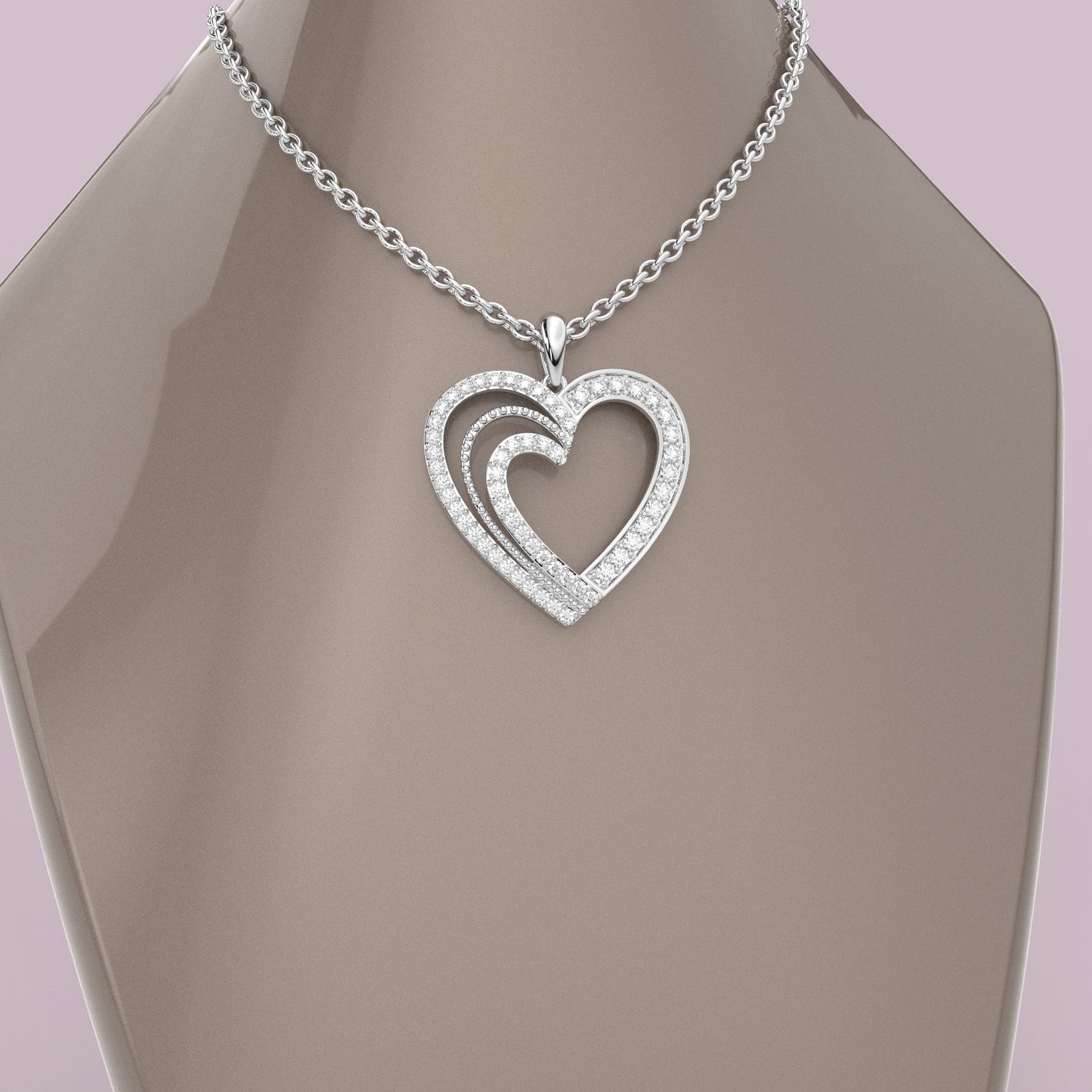 Decdeal 925 Sliver Necklace