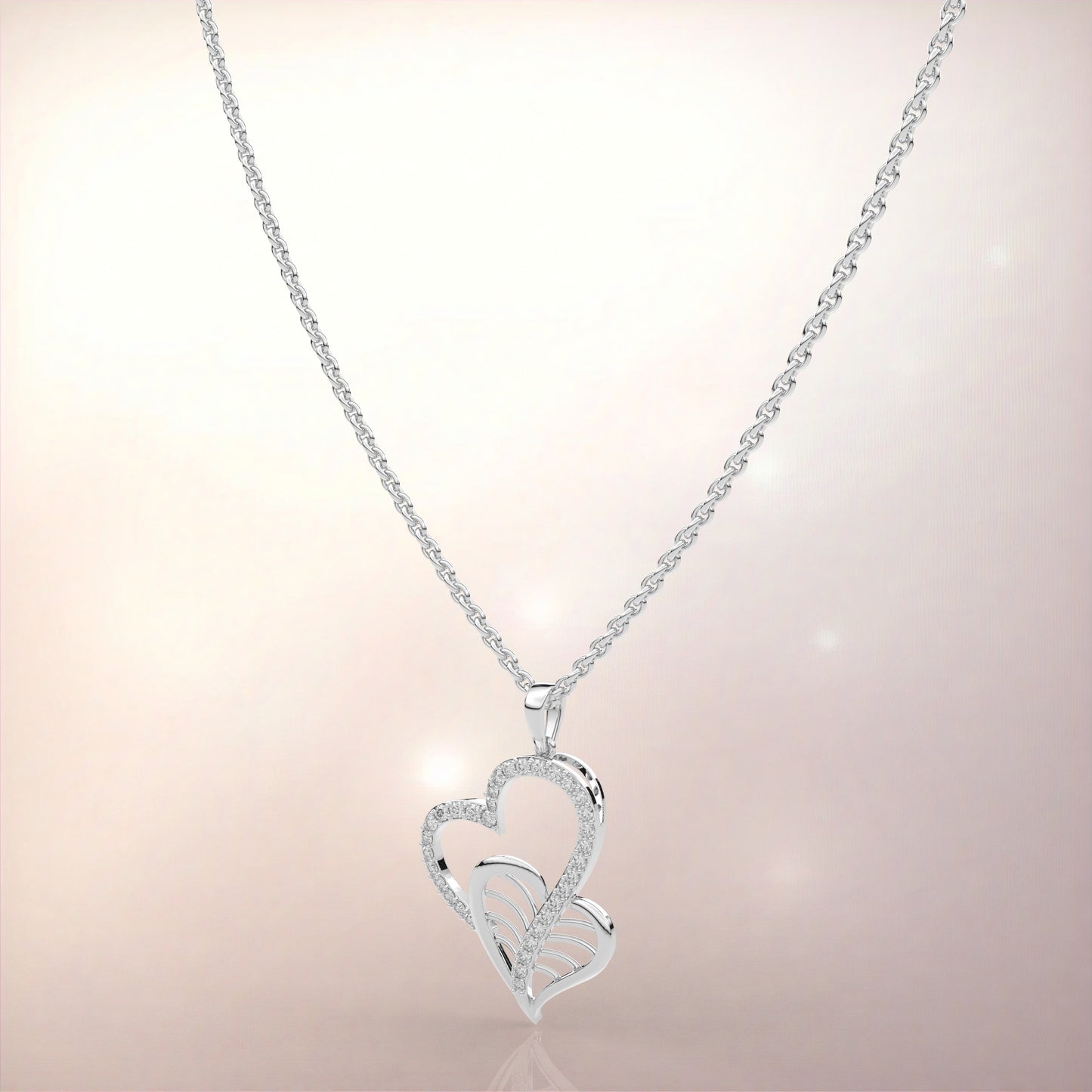 Moissanite Diamond 925 Silver Necklace