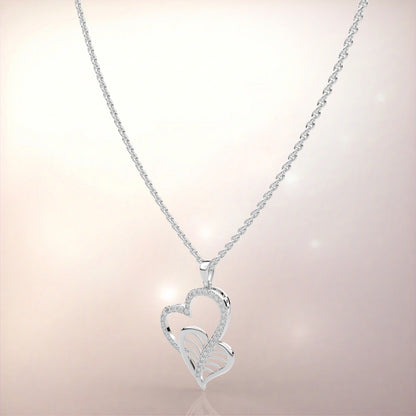 Moissanite Diamond 925 Silver Necklace