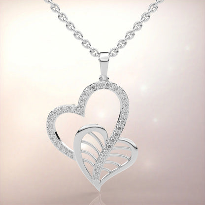 Moissanite Diamond 925 Silver Necklace