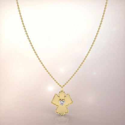 Fairy Moissanite Diamond925 Silver Necklace