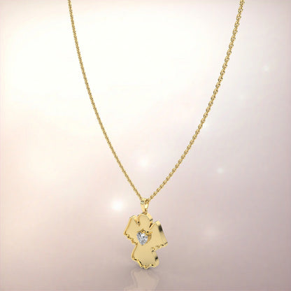 Fairy Moissanite Diamond925 Silver Necklace