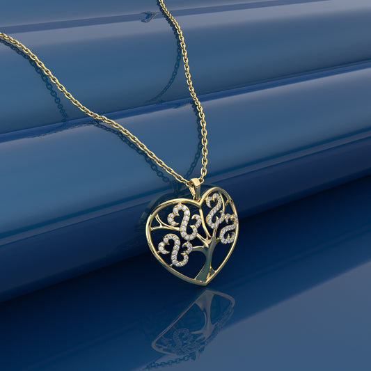 Blocaci Moissanite Diamond 925 Silver Necklace