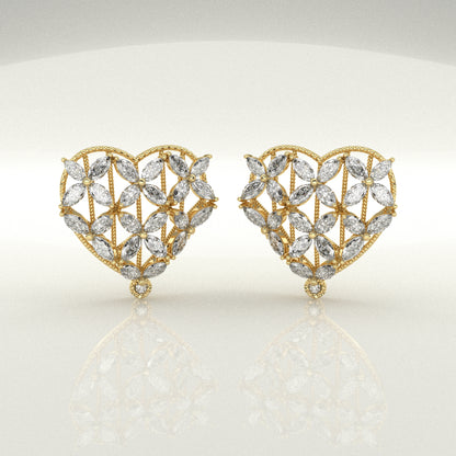 Julen Moissanite Diamond 925 Silver Earring