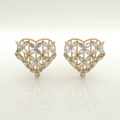 Julen Moissanite Diamond 925 Silver Earring